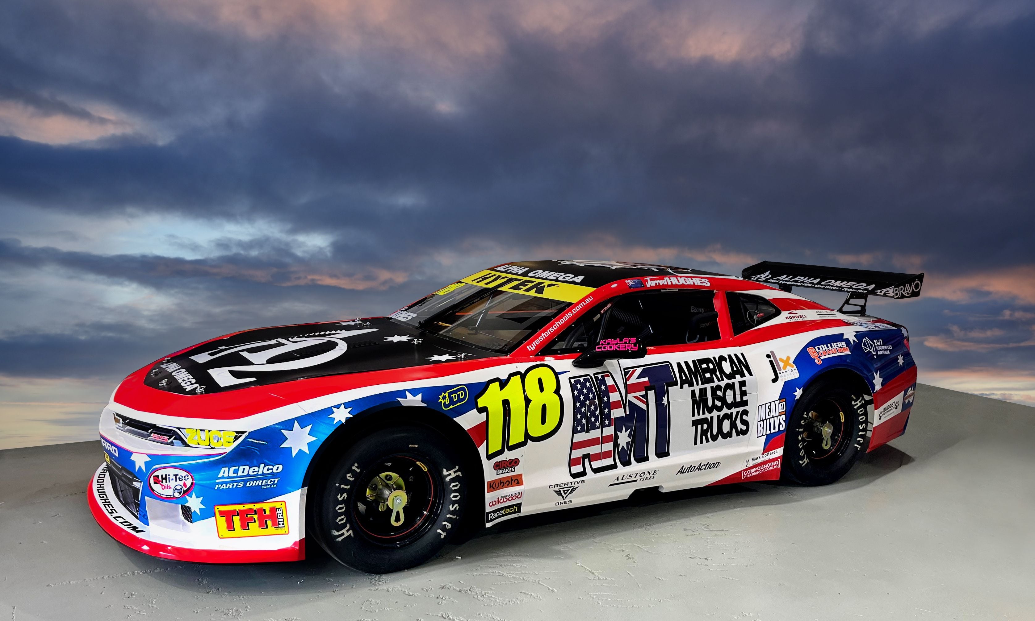 Hughes unveils American inspired Camaro for Ipswich return Hughes unveils American inspired Camaro for Ipswich return